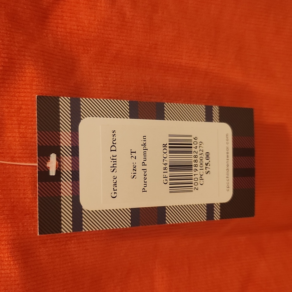 NWT CPC Children's 2T Grace Shift Dress - Picture 3 of 7